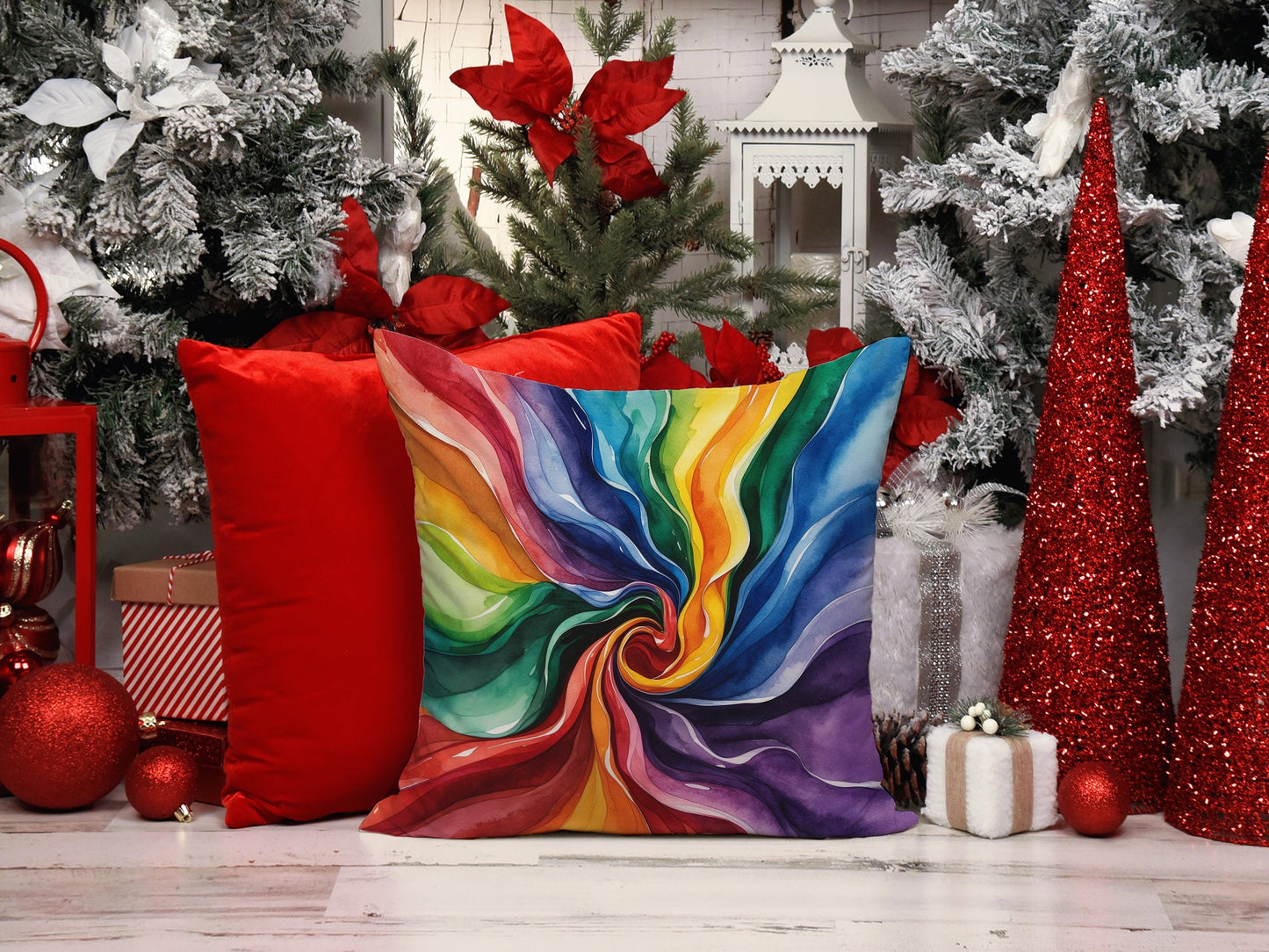 Gay Pride Throw Pillow DAC8627PW1818